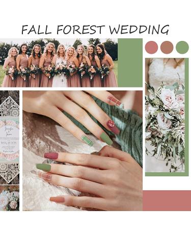 Gelike EC Fall Nail Polish Set - 6 Dark Morandi Colors for Autumn & Winter | High Pigmented Soak Off Gel Manicure Kit ideal for Lady | Perfect for Workplace & Dinner Party - Buy Online on GoSupps.com