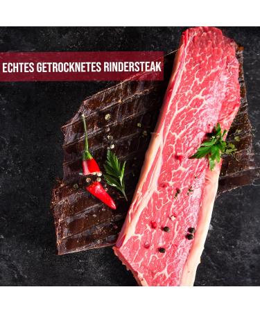 Buy The Meat Makers Peppered Beef Jerky (100g) - High Protein Dried Steak Snack | International Shipping - Buy Online on GoSupps.com