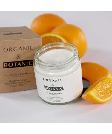 Organic Mandarin Orange Shea Butter Body Cream | Moisturizing & Nourishing | International Shipping - Buy Online on GoSupps.com
