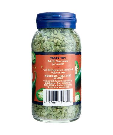 Litehouse Freeze-Dried Herb Pantry Staple 6-Pack - Garlic, Jalapeno, Spring Onion, Ginger, Red Onion, Poultry Herb Blend - Buy Online on GoSupps.com