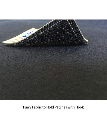 Tactical Patch Display Panel 24x36 Holder Board for Army Combat Morale Uniform - Hook and Loop Emblems - Black (Medium) - Patches Not Included - Buy Online on GoSupps.com