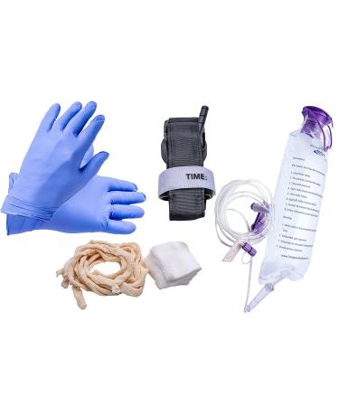 Stop The Bleed Kit with Online Training Course | Learn How to Stop Bleeding | Simulation Arm with Realistic Veins and Arteries - 20 Items - Buy Online on GoSupps.com