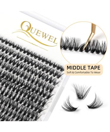 40D 0.07D Individual False Eyelashes - Reusable Cluster Lashes | DIY Makeup 8-14mm Curl Mix - Buy Online on GoSupps.com