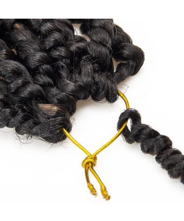 8 Packs Pre-twisted Passion Twist Crochet Hair | Ombre Color | 10 Inch Curly Ends Extensions | 1B/30/27 - Buy Online on GoSupps.com