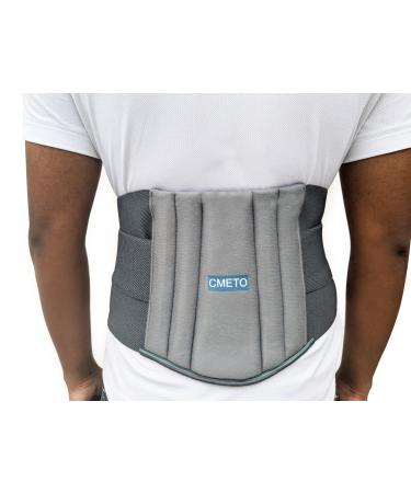 Back Brace for Lower Back Pain - Lumbar Support Belt for Sciatica Scoliosis Herniated Disc - Breathable Brace with Lumbar Pad for Men & Women (L)