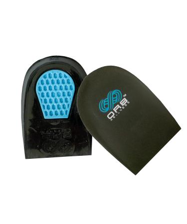 Or8 WellnessTM Gel Heel Shock Pad Insert. Supports Heel. Shock Absorbers. Plantar Fasciitis. Achilles Tendonitis. Comfort Cushion Small 3-6 Grey