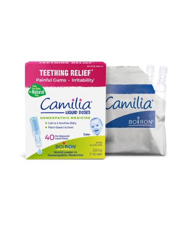 Boiron Camilia Baby Teething Relief Medicine, 40 Count - Buy Online on GoSupps.com