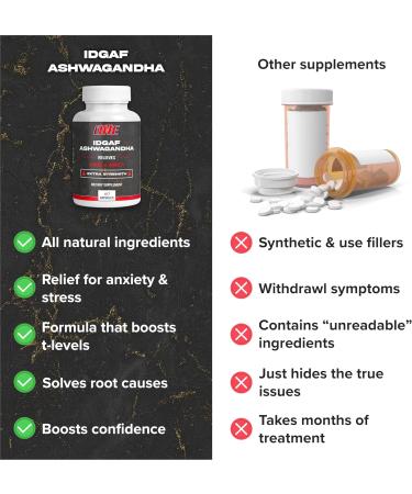 Class One Stress Support Ashwagandha Supplement for Calm & Balance 60 Capsules Non-GMO Gluten-Free - Buy Online on GoSupps.com