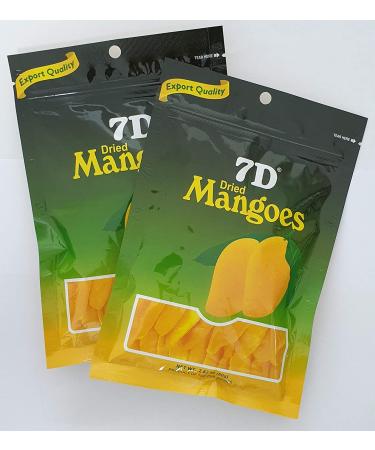 Naturally Delicious 7D Mangoes Tree Ripened Dried Mango 2.82oz (2 Pack) - Exquisite Flavor and Quality - Buy Online on GoSupps.com