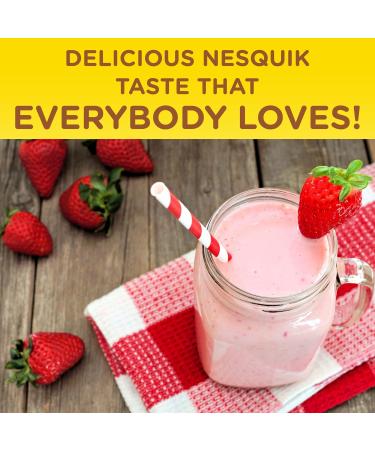 Nesquik Strawberry Syrup 22 oz - Buy Online on GoSupps.com