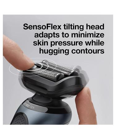 Braun Series 6 6075cc Electric Foil Shaver for Men | Wet & Dry Shave with Beard Trimmer | Clean & Charge SmartCare Center | Rechargeable Waterproof Razor in Black - Includes Leather Travel Case - Buy Online on GoSupps.com