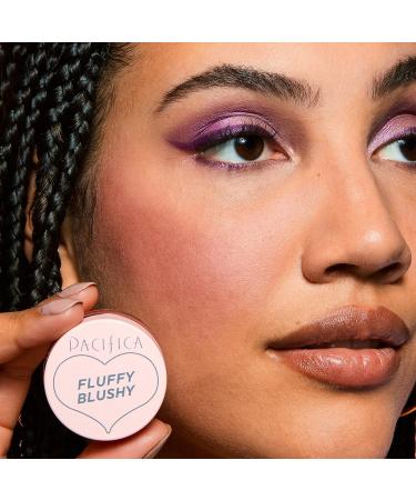 Pacifica Beauty Fluffy Cream Blush for Cheeks & Lips | Lightweight Creamy Formula with Vegan Collagen | Pigmented Buildable Coverage | Vegan & Cruelty Free - Buy Online on GoSupps.com