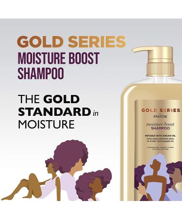 Pantene Gold Series Argan Oil Shampoo & Conditioner Set - 29.2 Oz Each - Buy Online on GoSupps.com