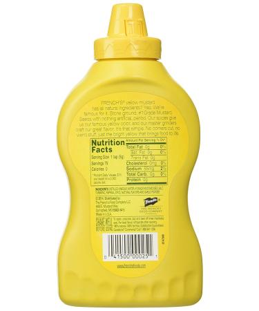 French's Squeeze Bottle Classic Yellow Mustard 14 Oz (Pack of 3) - 42 Ounce total - Buy Online on GoSupps.com
