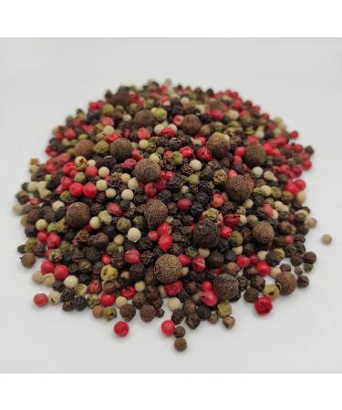 AgoraMarket Whole Mixed Peppercorns 40g to 460g 5 Pepper Mix Special Premium Quality 220 grams - Buy Online on GoSupps.com