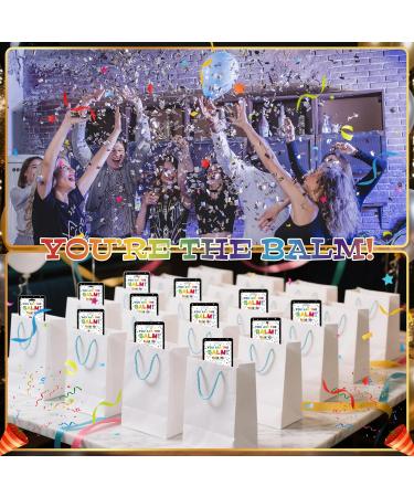 48 Pcs Chrismas Employee Appreciation Lip Balms Bulk Staff Appreciation Gifts Thank You Team End of Year Gifts You Are The Balm Bulk for Coworkers Teacher Worker Leaving Farewell Party Favor - Buy Online on GoSupps.com