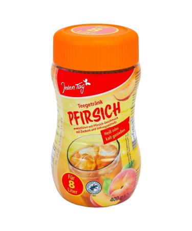 Buy Every Day Instant Peach Tea | Quick & Easy Preparation | 6x 400g - International Shipping Available - Buy Online on GoSupps.com