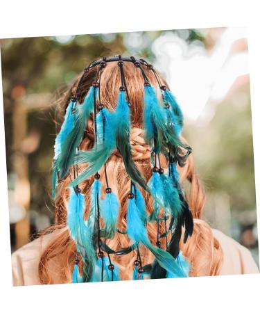 Healeved Hair Accessories Boho Hair Accessories for Women Hair Accessories Fashion Headbands Plume Hair Clip Plume Hair Accessories Ladies Headbands Folk-custom Women's India - Buy Online on GoSupps.com