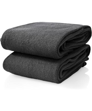 Buy Travel Knee Socks - Black 2 Pairs (Size 35/38) | Comfortable & Supportive for International Shipping - Buy Online on GoSupps.com