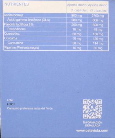  CELAVISTA Luteomega Gla 60 Capsules 1 Unit 200 g - Buy Online on GoSupps.com