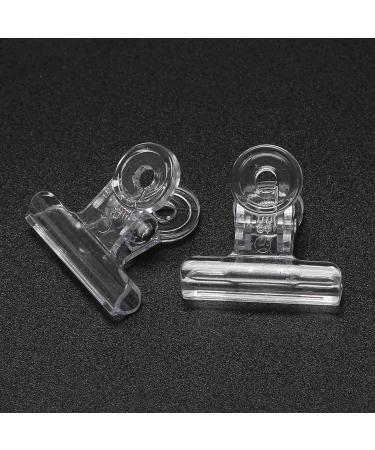 Peowuieu Rusian C Nail Clamps Clips Multifunctional Tool Acrylic Nails Pinchers Transparent Set of 6 - Buy Online on GoSupps.com
