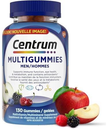 Centrum Performance Multivitamins/Minerals for Men & Women with Ginseng | Centrum Men MultiGummies (130 Count) - Buy Online on GoSupps.com