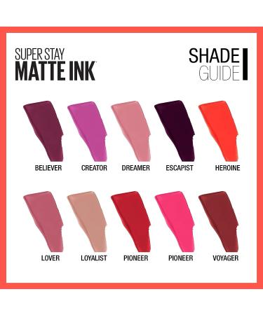 Maybelline SuperStay Matte Ink Liquid Lipstick Lover Pack - 2 Pack 0.17 Fl Oz - Shade 15 Lover - Buy Online on GoSupps.com