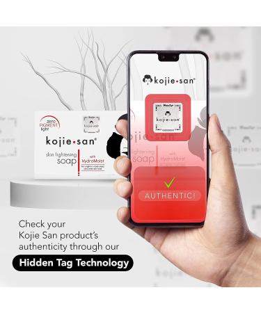 Kojie San Skin Brightening Soap - Original Kojic Acid for Dark Spots - 3 Bars 65g with Coconut & Tea Tree Oil - Buy Online on GoSupps.com