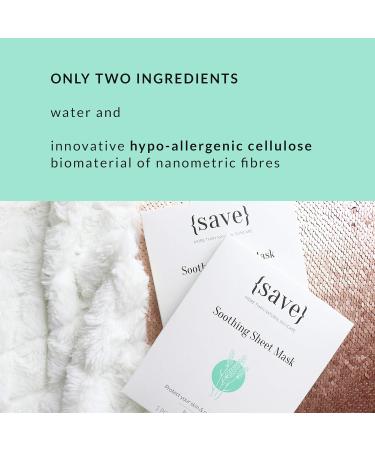 Hydrating Vegan Sheet Mask | All Natural Face Mask for Glowing Skin - Shop Internationally - Buy Online on GoSupps.com