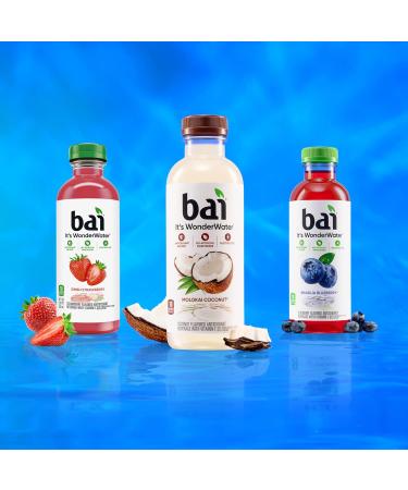 Bai Antioxidant Infusion Flavoured Water Beverage Molokai Coconut 530 mL 12-Count 12-Molokai Coconut - Buy Online on GoSupps.com