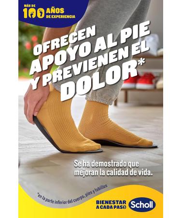 Buy Scholl Anti-Pain Insoles Size S (37-39.5) - Relieve Foot Pain | International Shipping Available - Buy Online on GoSupps.com
