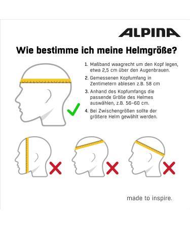 Buy Alpina Cycling Helmet Plug-in-Light IV | One Size | International Shipping - Buy Online on GoSupps.com