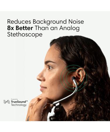 Eko CORE 500 Digital Stethoscope - Advanced TrueSound Audio 3-Lead ECG Full-Color Display Silver - Shop Internationally - Buy Online on GoSupps.com