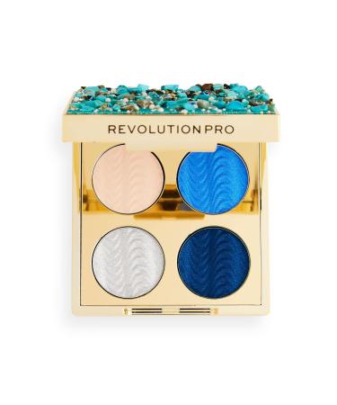 Revolution Beauty London Revolution Pro Ultimate Eye Quad Ocean Treasure Palette