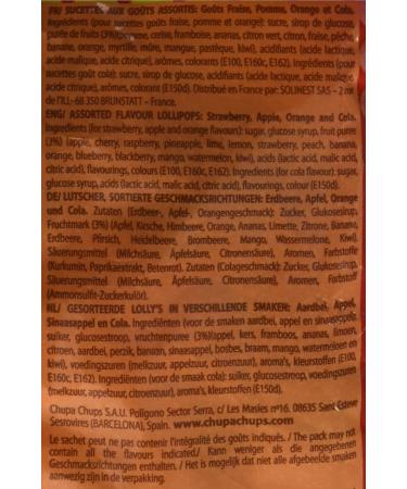 Chupa Chups 30 Mini Sucettes best OF 180 g - Buy Online on GoSupps.com