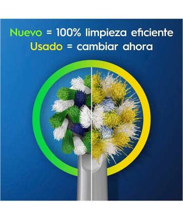 Oral-B CrossAction Toothbrush Heads with CleanMaximiser - 12 Pack - Buy Online on GoSupps.com