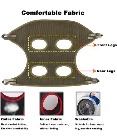 ATO-DJCX Cat Grooming Hammock | XS Size Green Restraint Bag for Small Pets | Breathable Helper for Nail and Ear/Eye Care - Buy Online on GoSupps.com