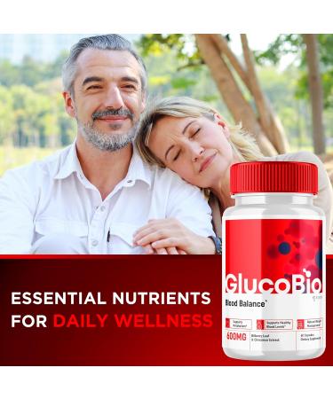 (3 Pack) Glucobio Capsules Gluco Bio Advanced Glyco Support Formula Pills Glucobio Extra Strength Supplement Glucobio Natural Ingredients Glycogen Support Gluco Bio Glycogen Reviews (180 Capsules) - Buy Online on GoSupps.com