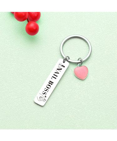 ZNOSVEI Nail Boss Keychain - Nail Technician & Artist Gift | Nail Stylist Jewelry - Buy Online on GoSupps.com