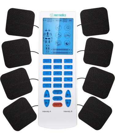 Rechargeable Tens Unit Muscle Stimulator | Shoulder Neck Back Pain Relief | Pulse Massager for Effective Pain Relief - Buy Online on GoSupps.com