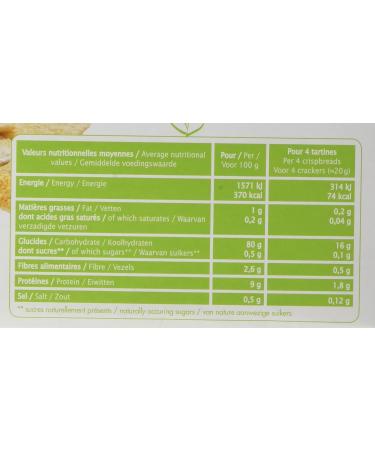 Jardin BiO tic - Crunchy Multi-Cereal Gluten Free Toasts - Buy Online on GoSupps.com