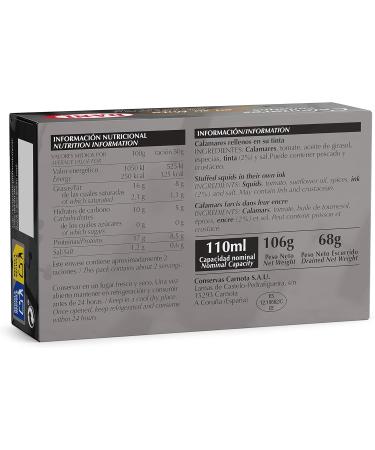 Dani - Stuffed Squid in Their Own Ink 6 x 106 gr - Buy Online on GoSupps.com