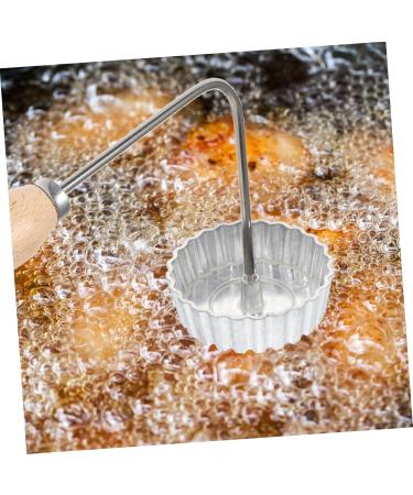 Mikinona Oil Pier Mold Food Snacks Griddle Tools Mini Wreath Waffle Maker Kitchen Accessories Dessert Buney 6.8X6.8X2CM Silver - Buy Online on GoSupps.com