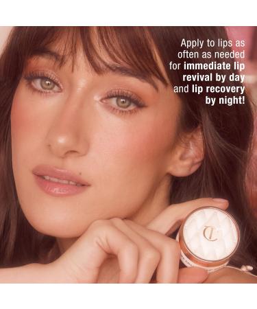 Charlotte Tilbury Life Changing Lip Mask - Multi-Purpose Plumping Mask to Smooth Hydrate & Soften Dry Lips - Fragrance-Free with a Clear Glassy Finish Pillow Talk Fresh Glow Vanilla - Buy Online on GoSupps.com