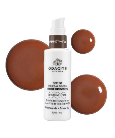 Odacite SPF50 Flex-Perfecting Mineral Drops Tinted Sunscreen 30ml Five