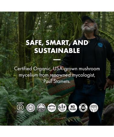 Host Defense MycoBotanicals Immune* Powder - Immune System Powder - Immune & Gut Health Support Supplement - Herbal Powder Supplement with Chaga Reishi & Turkey Tail - 3.5 oz (32 Servings)* - Buy Online on GoSupps.com