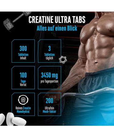 GEN Creatine Ultra Tabs - 300 Tablets - Buy Online on GoSupps.com