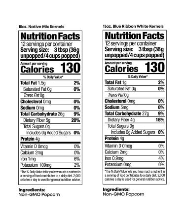 Black Jewell Hulless Popcorn Variety Pack - Non-GMO, Gluten Free, Vegan Snack with Antioxidants - 15oz (Pack of 4) - Buy Online on GoSupps.com