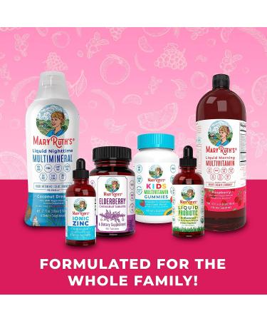 MaryRuth's Organic Women's Liquid Multivitamin - Immune Support & Cognitive Health | 15.22 fl oz - Buy Online on GoSupps.com