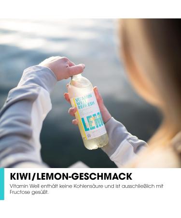 Buy Vitamin Well Vitamin Water - Refreshing Low-Calorie Drink with Vitamin C & B12 - 12 x 500ml - International Shipping Available - Buy Online on GoSupps.com